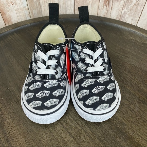 Vans Authentic Elastic Blur Boards Sneaker Size‎ 5.5 Toddler - Picture 2 of 13